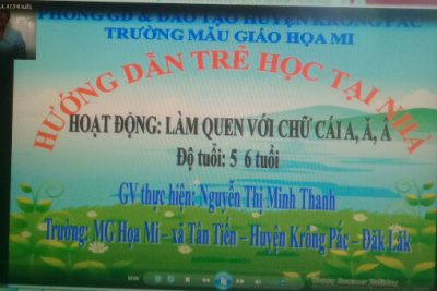 LQCC A, Ă, Â (5 – 6 TUỔI)