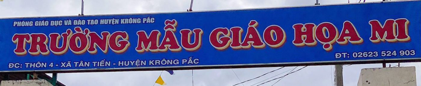 Giới thiệu về trường MG Họa Mi