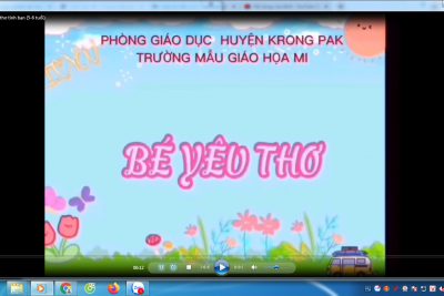 THƠ “TÌNH BẠN” (5 – 6 TUỔI)